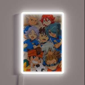 Inazuma Japan Hiroto Gouenji Fubuki Fudou Kazemaru Endou Sakuma Kidou RGB Neon Sign