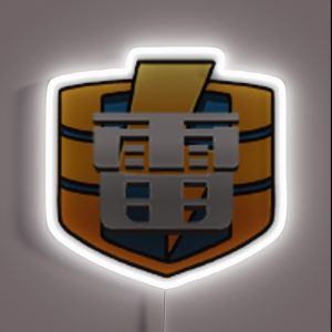 INAZUMA Rainmon Emblem RGB Neon Sign