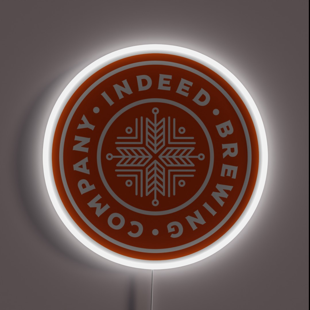 Indeed Brewing Company RGB Neon Sign Indeed Brewing Company RGB Neon Sign