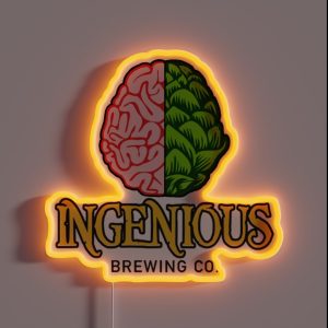 Ingenious Brewing Company RGB Neon Sign