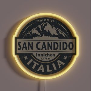 Innichen San Candido Italy RGB Neon Sign Innichen San Candido Italy RGB Neon Sign