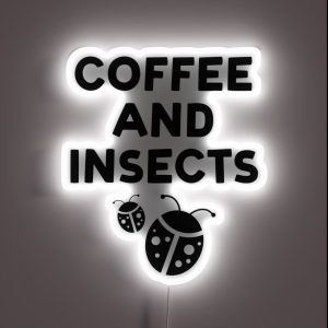 Insects Bug Entomology Gift Entomologists RGB Neon Sign Insects Bug Entomology Gift Entomologists RGB Neon Sign