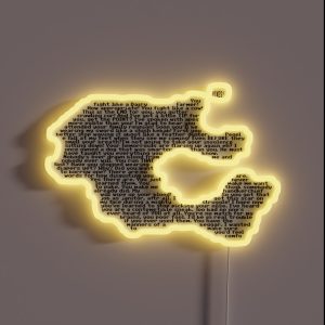 Insults Island RGB Neon Sign