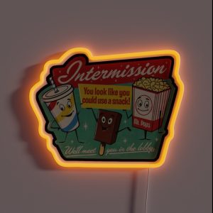Intermission RGB Neon Sign