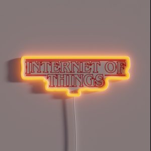 Internet Of Things RGB Neon Sign
