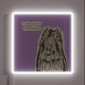 Internet Potoo RGB Neon Sign Internet Potoo RGB Neon Sign