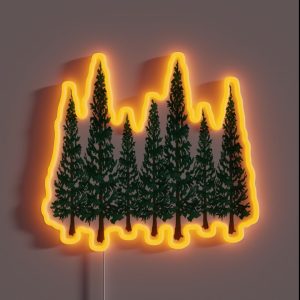 Into The Pines RGB Neon Sign