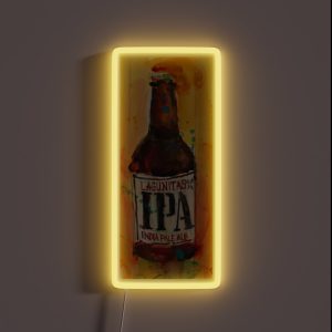 IPA Beer Art RGB Neon Sign