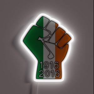 Ireland 1916 Power Fist RGB Neon Sign Ireland 1916 Power Fist RGB Neon Sign