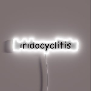 Iridocyclitis RGB Neon Sign