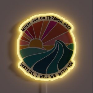 Isaiah 43 2 RGB Neon Sign
