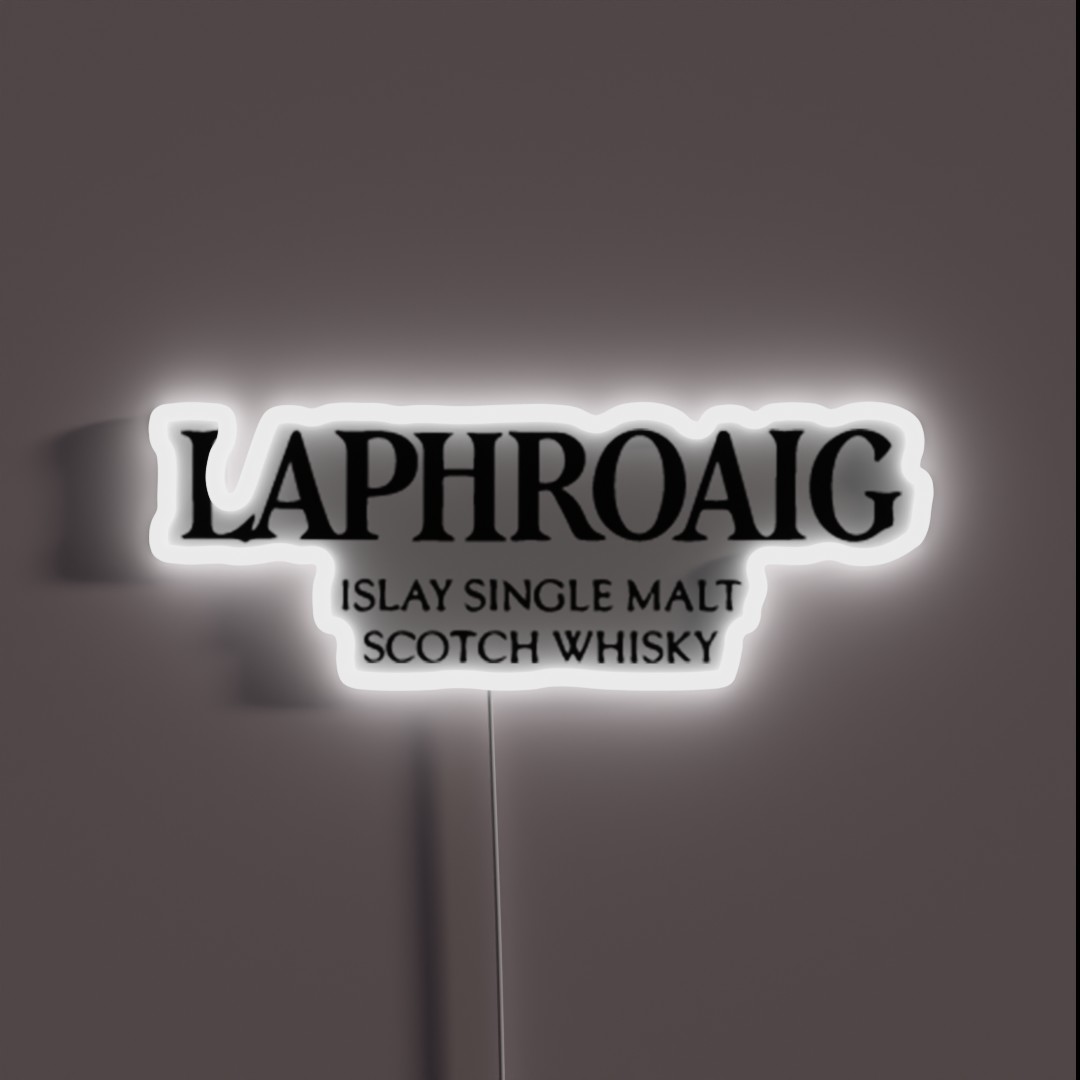 Islay Single Malt Scotch Whisky RGB Neon Sign Islay Single Malt Scotch Whisky RGB Neon Sign