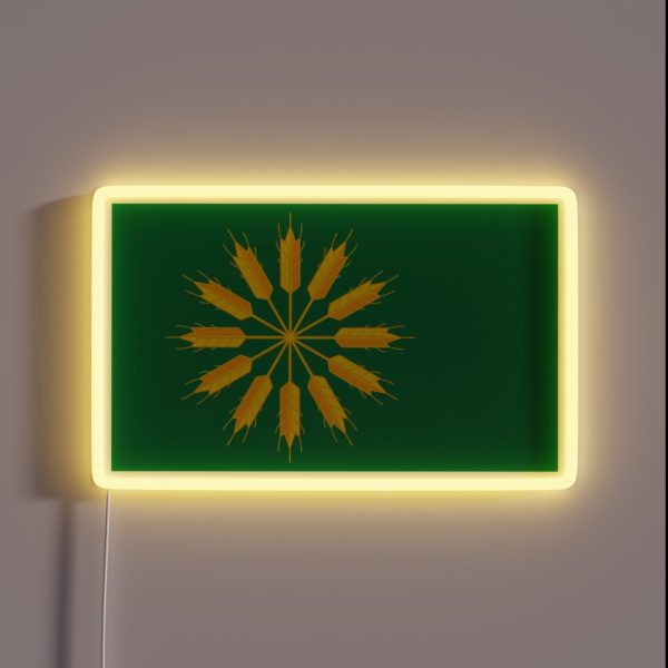 Isle Of Tiree Flag RGB Neon Sign