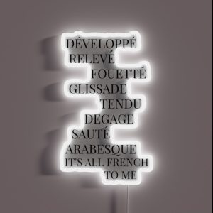 It S All French To Me RGB Neon Sign It S All French To Me RGB Neon Sign