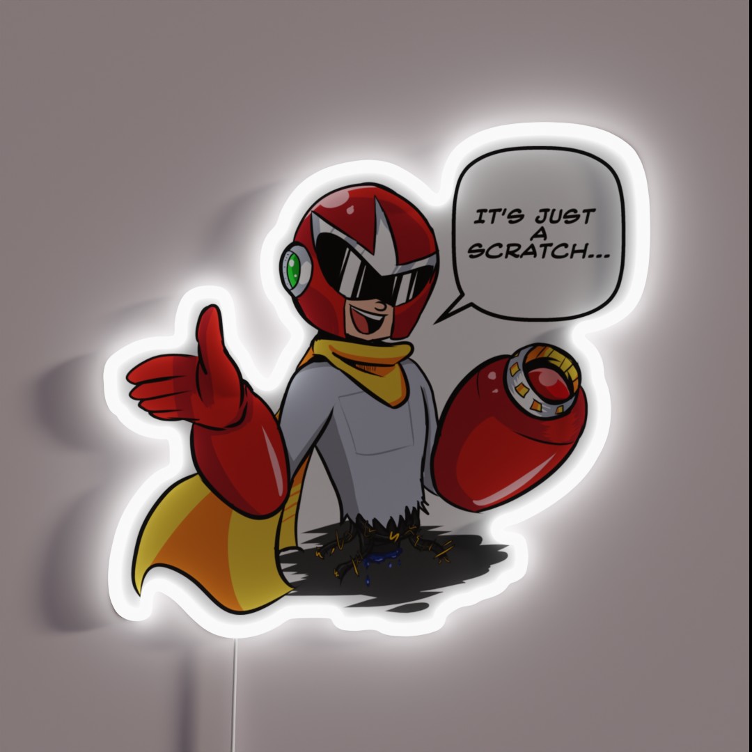 It S Just A Scratch RGB Neon Sign It S Just A Scratch RGB Neon Sign