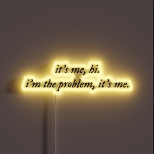It S Me TS Midnights RGB Neon Sign