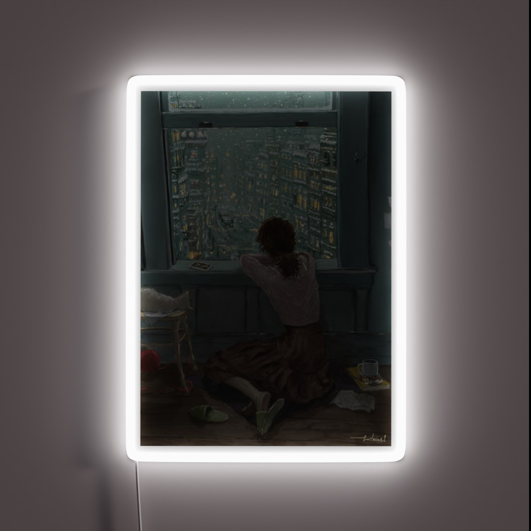 It S Snowing RGB Neon Sign It S Snowing RGB Neon Sign