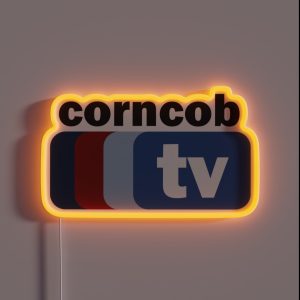 ITYSL Corncob TV RGB Neon Sign ITYSL Corncob TV RGB Neon Sign