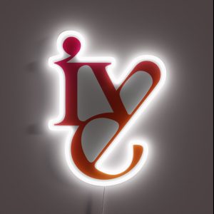 IVE Eleven Mv Logo RGB Neon Sign