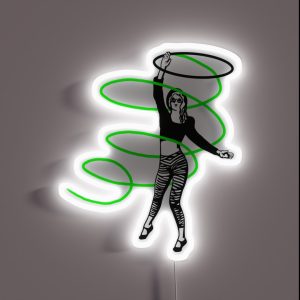 Izabelle Hoop Trails RGB Neon Sign