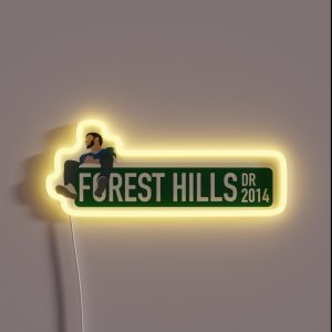 J Cole RGB Neon Sign