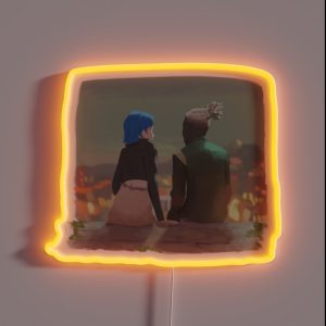 J E RGB Neon Sign J E RGB Neon Sign