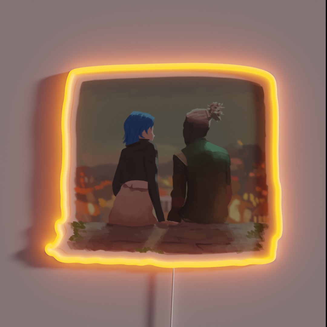 J E RGB Neon Sign J E RGB Neon Sign