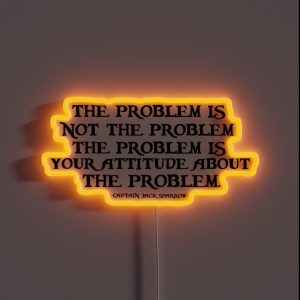 Jack Sparrow Quote RGB Neon Sign