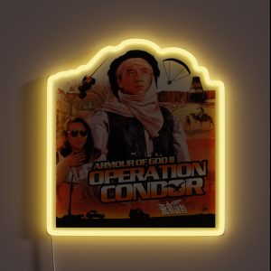 Jackie Chan ARMOUR OF GOD II OPERATION CONDOR RGB Neon Sign