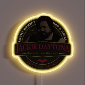 Jackie Daytona RGB Neon Sign Jackie Daytona RGB Neon Sign