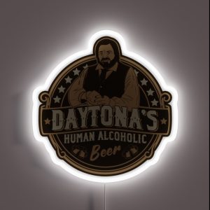 Jackie Daytona S Human Alcoholic Beer RGB Neon Sign