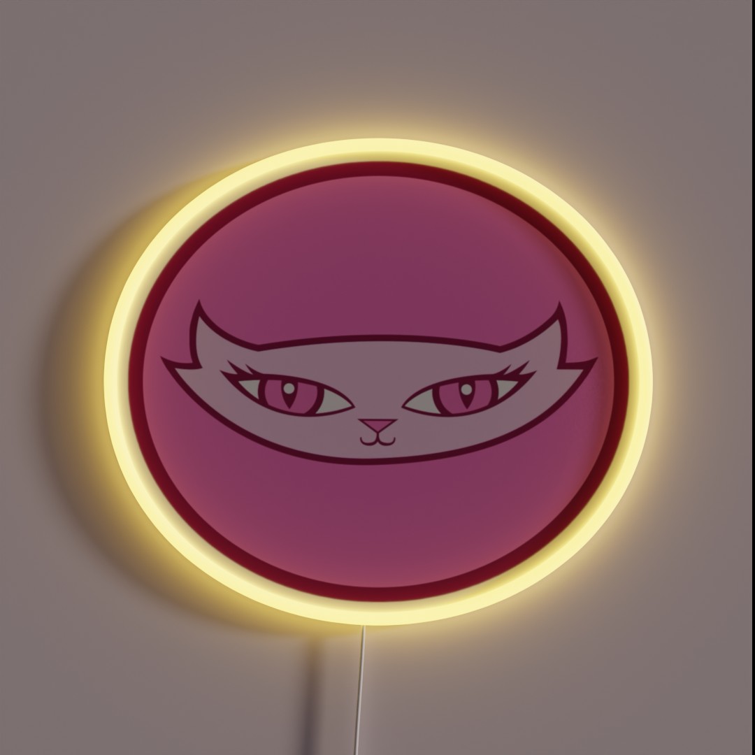 Jade Aka Kool Kat RGB Neon Sign Jade Aka Kool Kat RGB Neon Sign