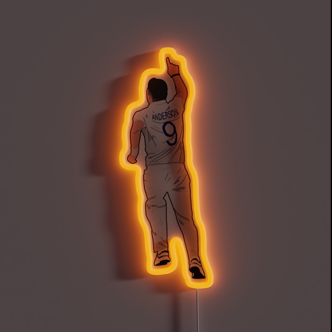James Anderson RGB Neon Sign James Anderson RGB Neon Sign