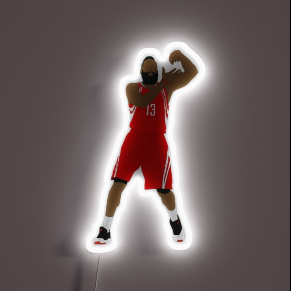 James Harden Cooking RGB Neon Sign