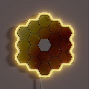 James Webb Space Telescope RGB Neon Sign