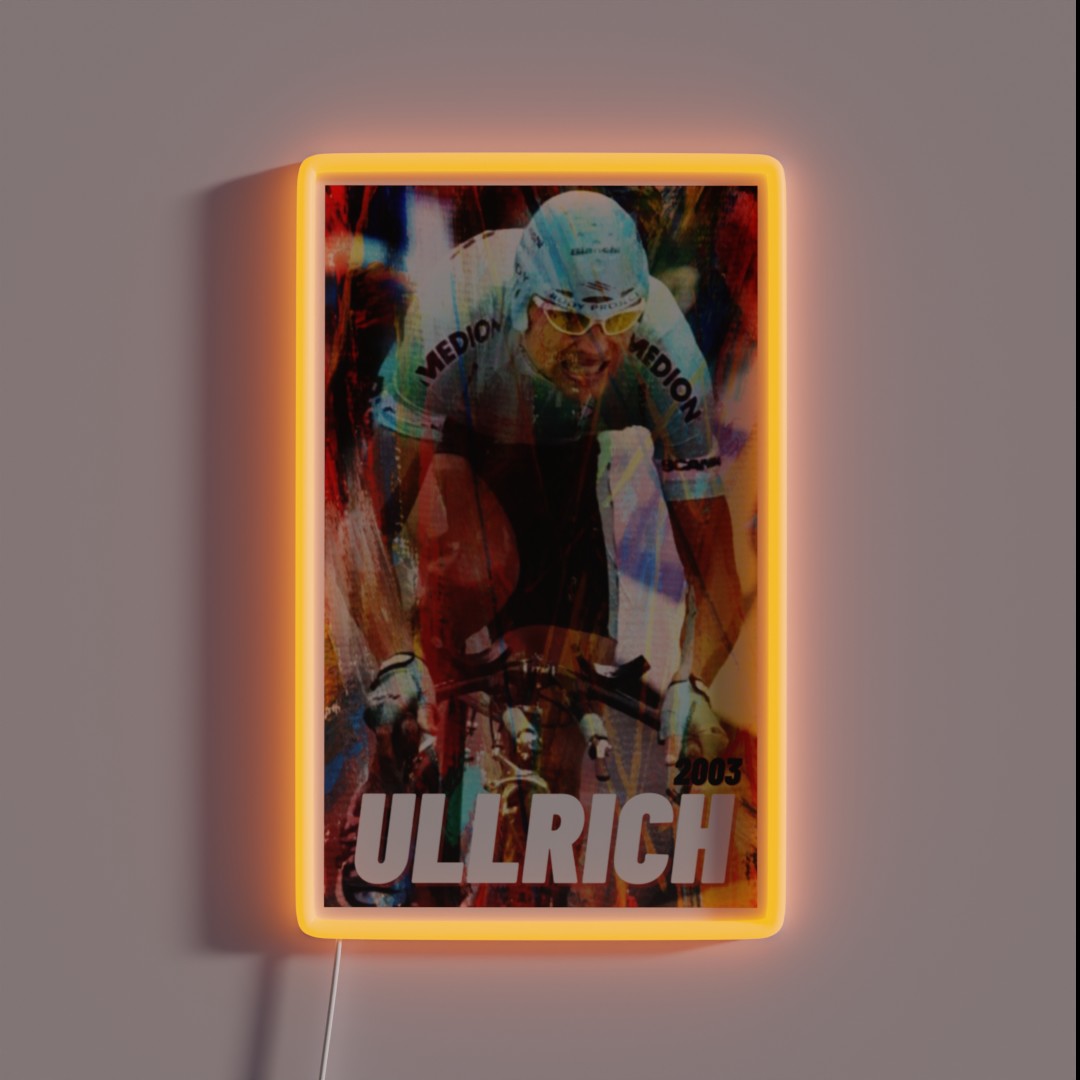 Jan Ullrich 2003 RGB Neon Sign Jan Ullrich 2003 RGB Neon Sign