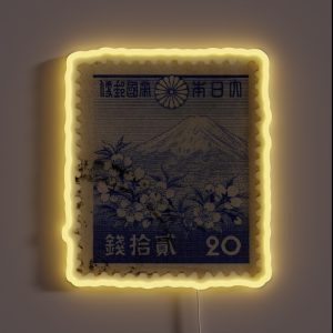 Japanese Stamp RGB Neon Sign