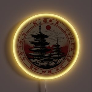 Japanese Vintage RGB Neon Sign