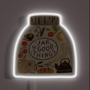Jar Of Good Things RGB Neon Sign