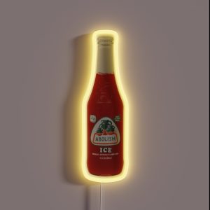 Jarritos Abolish ICE RGB Neon Sign