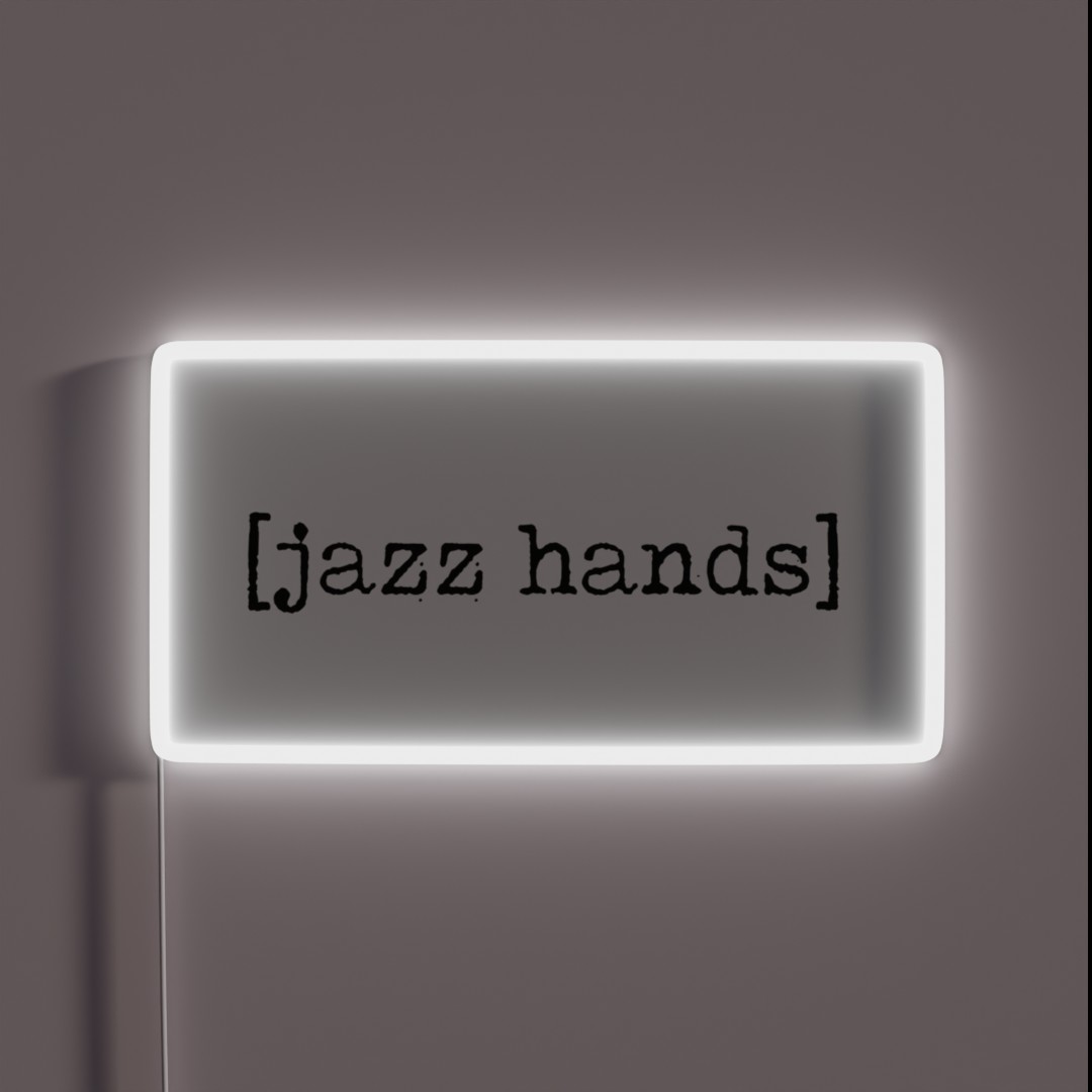 Jazz Hands RGB Neon Sign Jazz Hands RGB Neon Sign