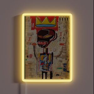 Jean Michel Pop Art RGB Neon Sign Jean Michel Pop Art RGB Neon Sign