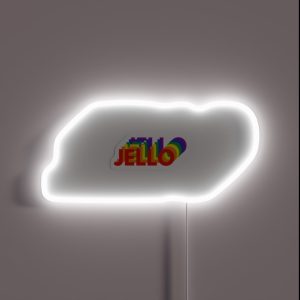 Jello RGB Neon Sign