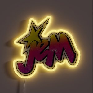 Jem 80 S Tee RGB Neon Sign