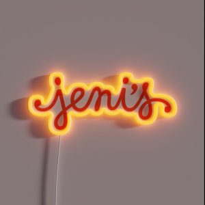 Jenis Splendid Ice Cream RGB Neon Sign