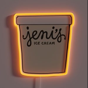 Jenis Splendid Icecream Pint RGB Neon Sign