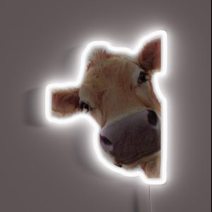 Jersey Cow RGB Neon Sign