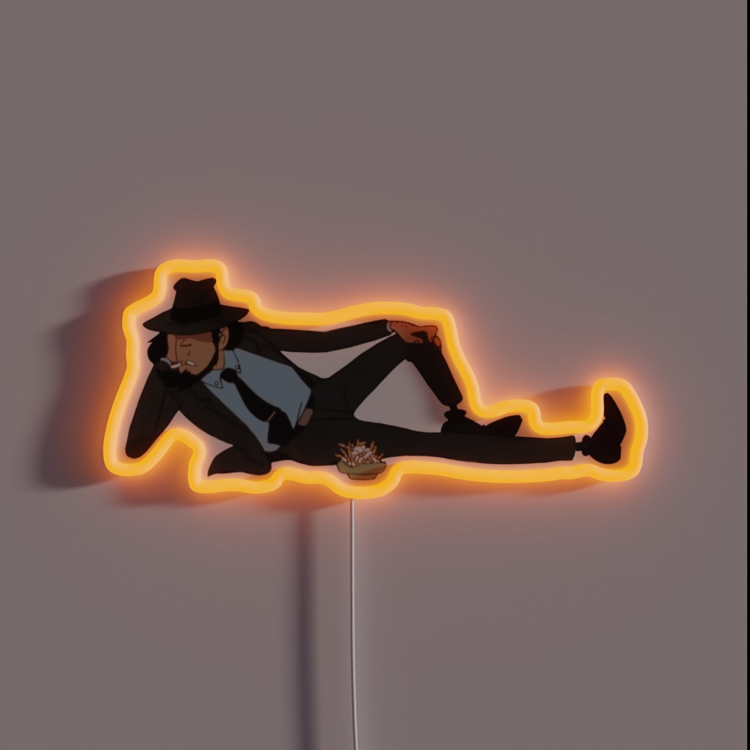 Jigen Nonchalant RGB Neon Sign Jigen Nonchalant RGB Neon Sign