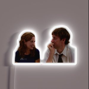 Jim And Pam RGB Neon Sign Jim And Pam RGB Neon Sign