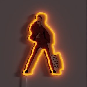 Jimin Filter RGB Neon Sign
